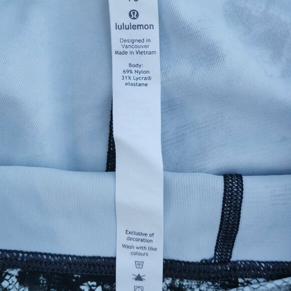 Size 10 Leggins Lululemon 7/8 - Picture 2 of 4